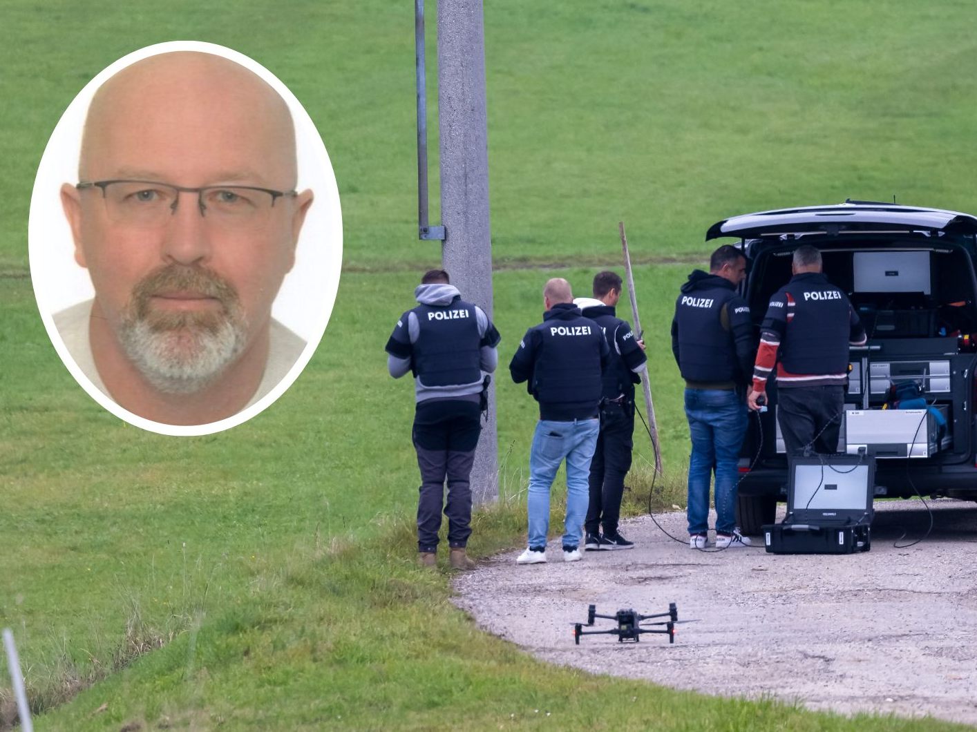 Nach Fund des Autos in Fraunschlag wurde eine Langwaffe sichergestellt
