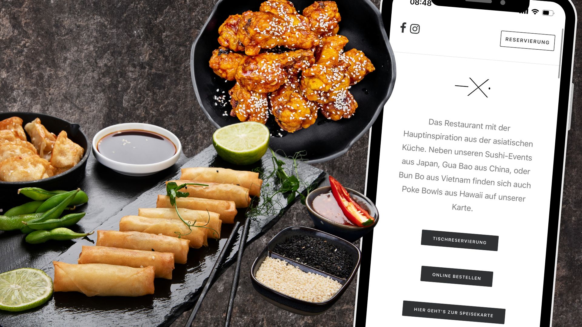 Das iX Bar & Restaurant in Feldkirch bietet ein kreatives Spektrum der asiatischen Küche. Das iX Bar & Restaurant in Feldkirch bietet ein kreatives Spektrum der asiatischen Küche.