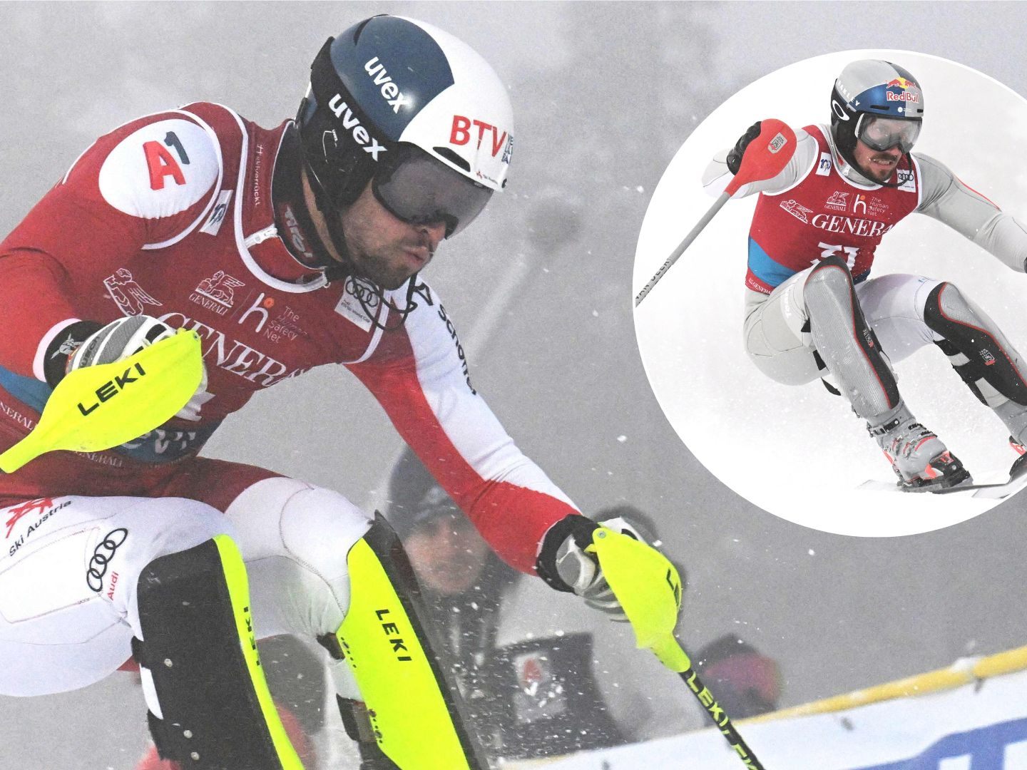 Strolz und Hirscher qulifizierten sich nicht für den zweiten Durchgang