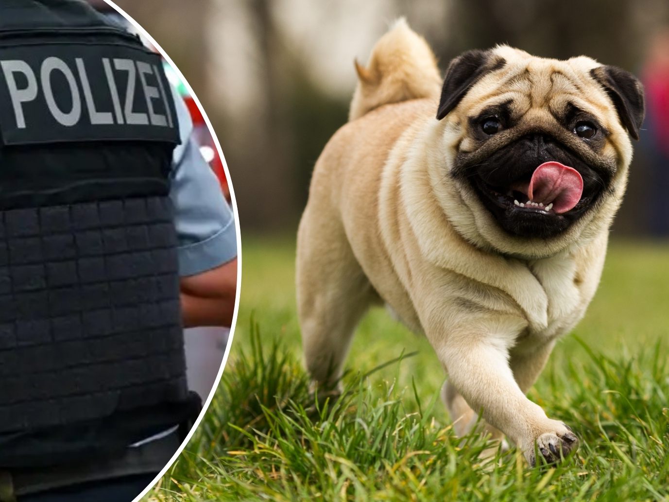 Der Hund wurde vor einer Haustüre in Lindenberg abgelegt. (Symbolbild)