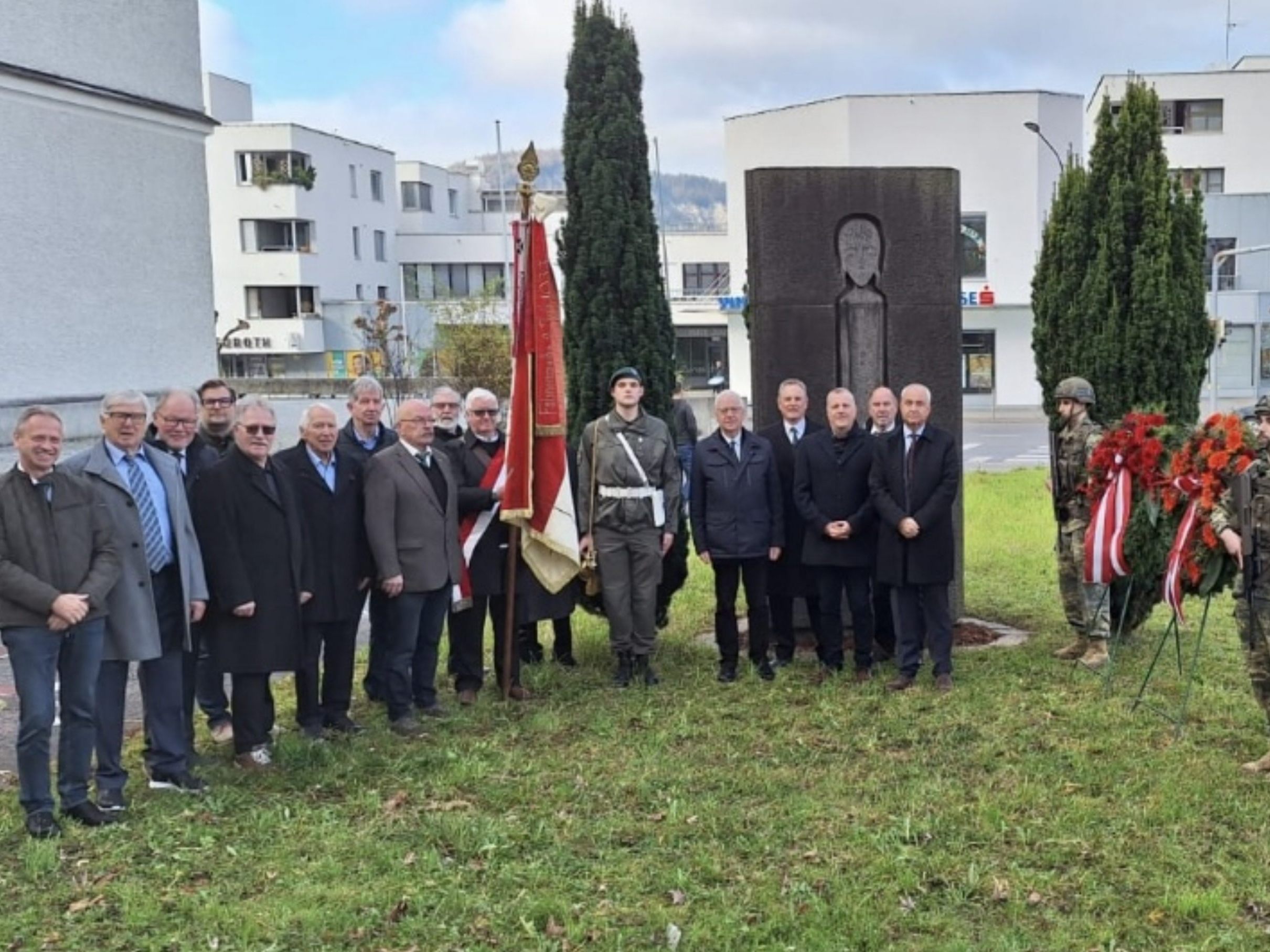 In Gedenken an die Opfer der beiden Weltkriege fand in Götzis am Seelensonntag eine Gedenkfeier statt.