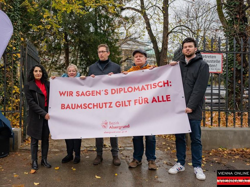 Die Bezirksvorstehung in Wien-Alsergrund sieht den Baumschutz gefährdet. Die Bezirksvorstehung in Wien-Alsergrund sieht den Baumschutz gefährdet.