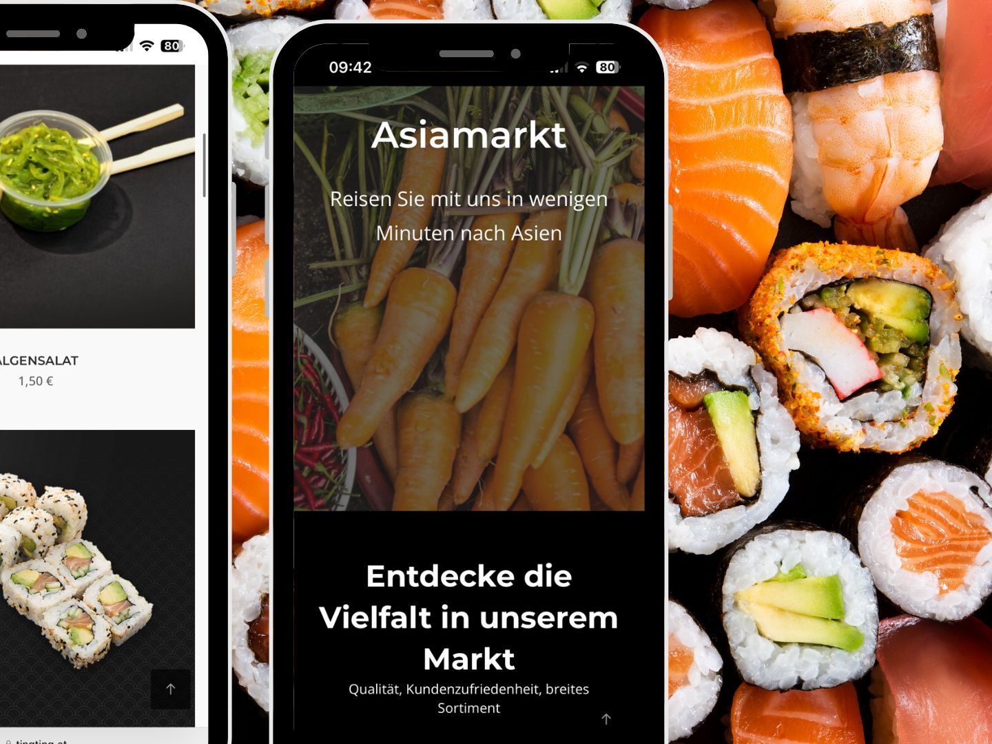 TINGTING Asiamärkte befinden sich an zentralen Standorten, die ein modernes und einladendes Einkaufserlebnis bieten.
