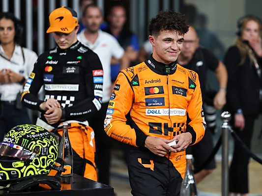 Norris (vorne) und Piastri (hinten) greifen nach der Team-WM