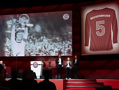 Die Nummer 5 bleibt für Beckenbauer reserviert Die Nummer 5 bleibt für Beckenbauer reserviert
