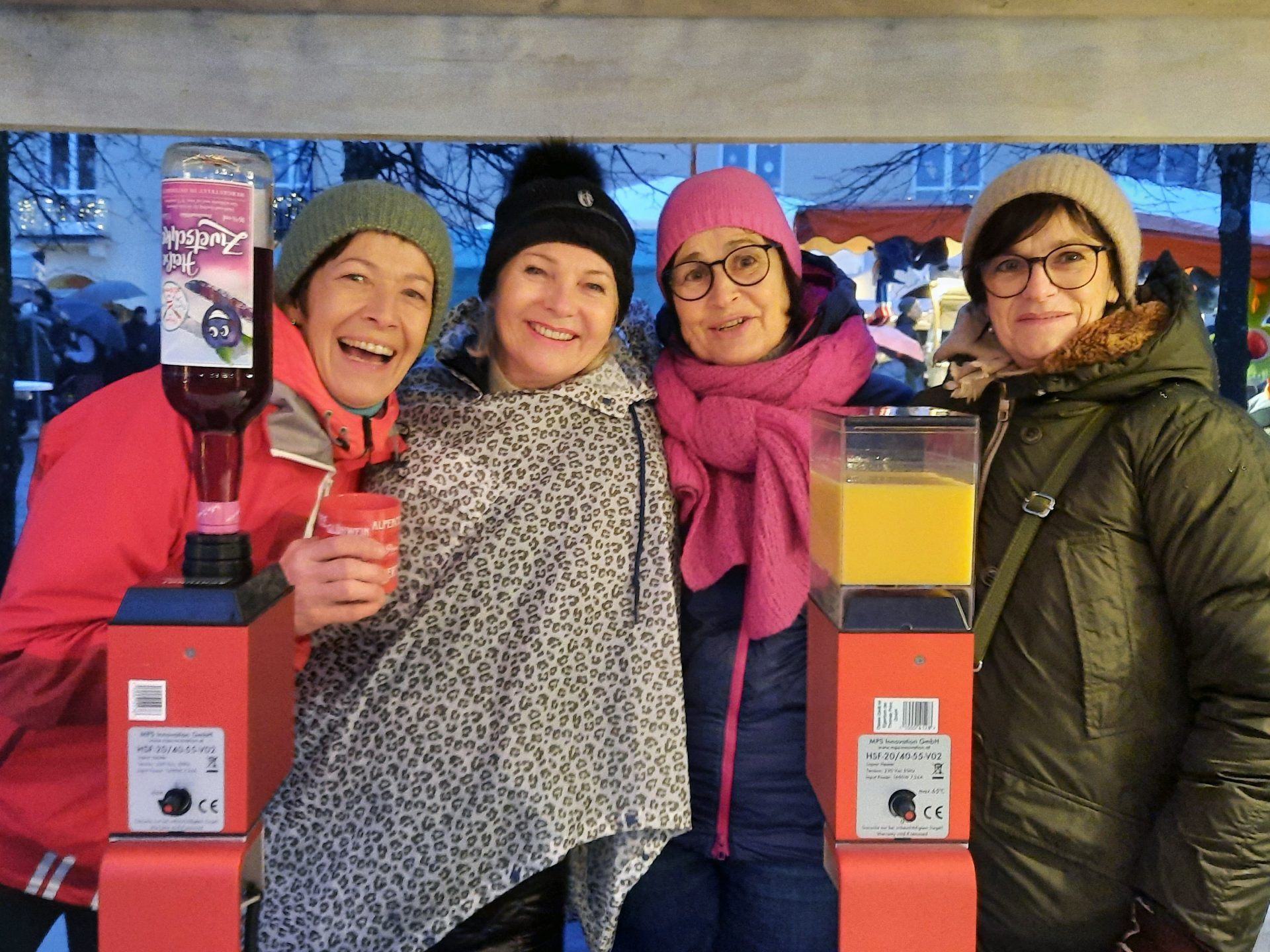 Gute Stimmung: Die Damen der Turnerschaft Hörbranz ließen sich vom Wetter nicht beirren.