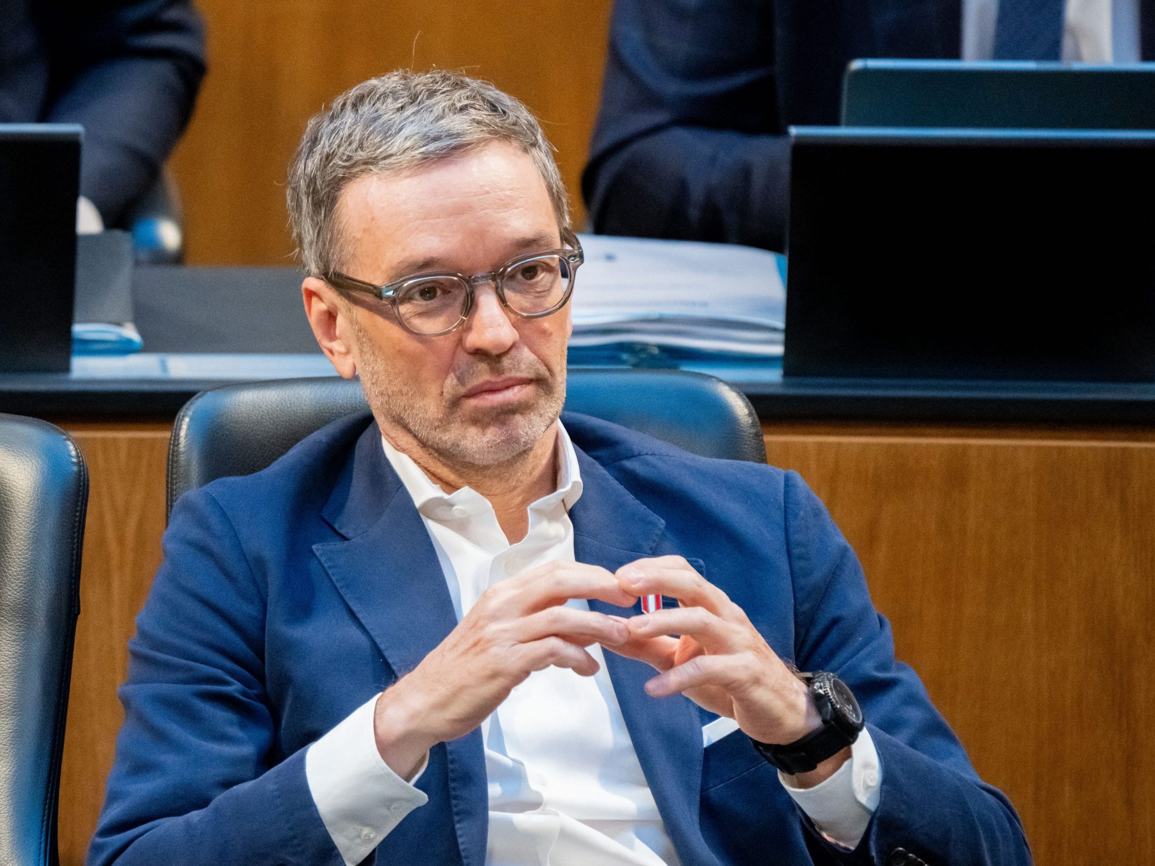 Nur die FPÖ stimmte dem Ersuchen zur Auslieferung Kickls nicht zu.