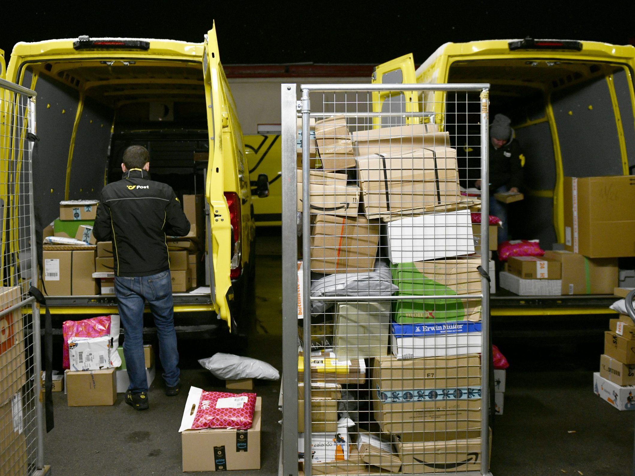 Weihnachtsrekord bei der Post.