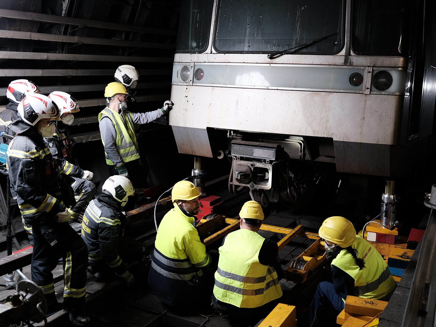 Ein Kurzschluss löste den Brand in der U1 aus.