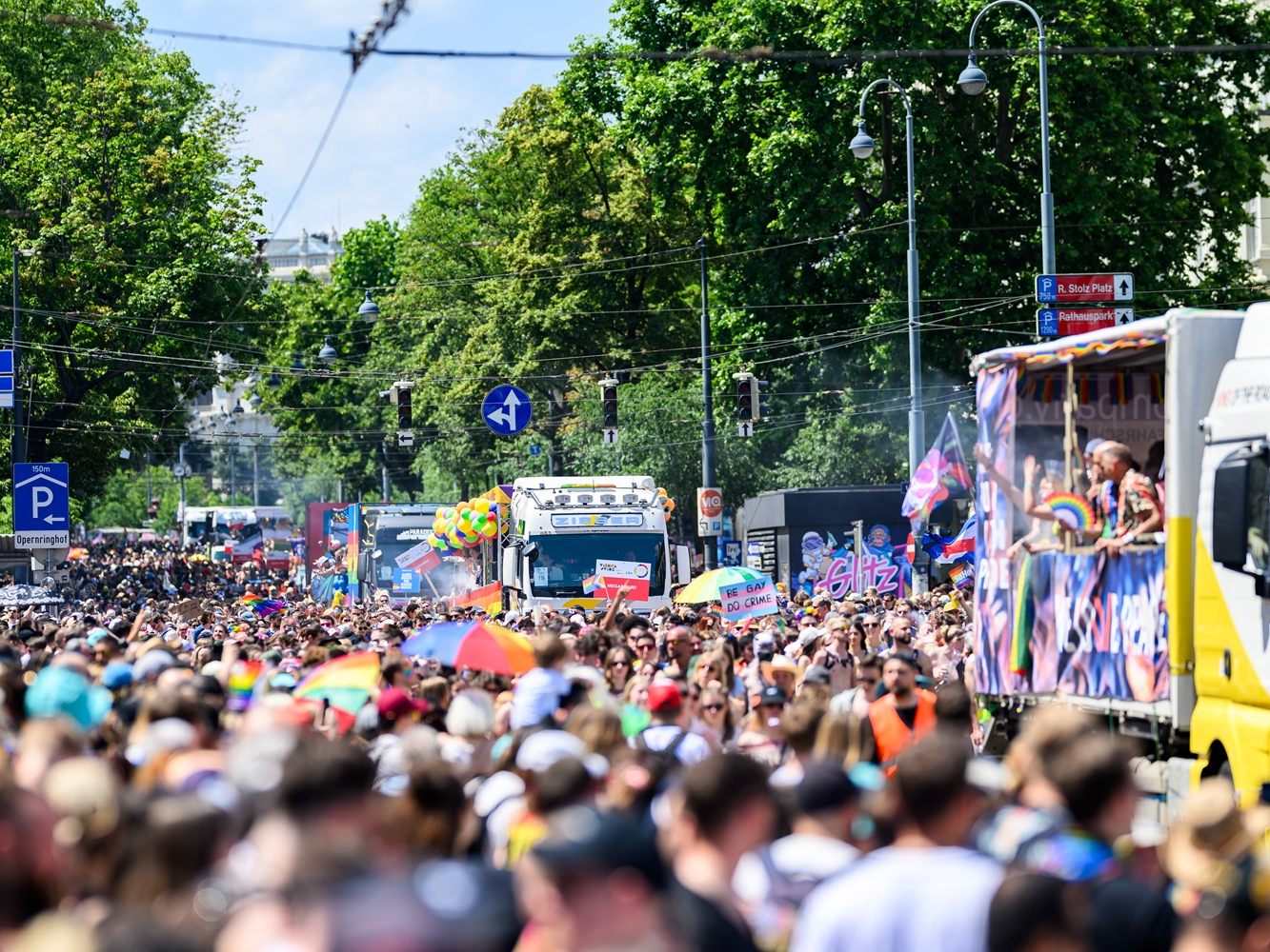 Datum für Regenbogenparade 2025 in Wien steht fest. Datum für Regenbogenparade 2025 in Wien steht fest.