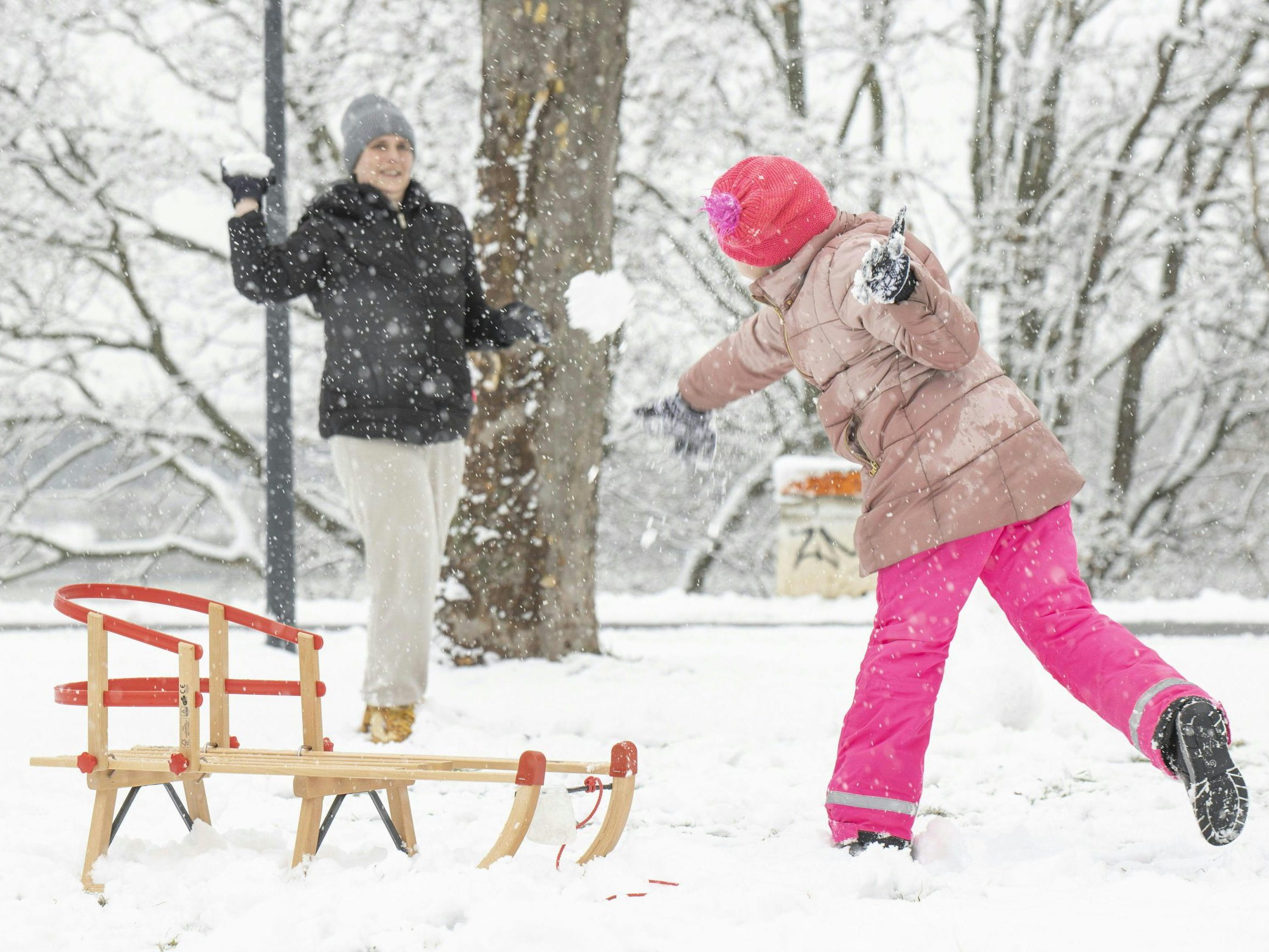Die Chancen auf weiße Weihnachten stehen heuer äußerst gut. Die Chancen auf weiße Weihnachten stehen heuer äußerst gut.