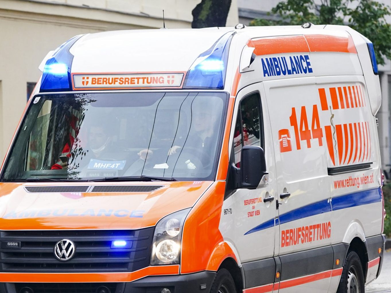 Ein Fußgänger wurde in Wien schwer verletzt.