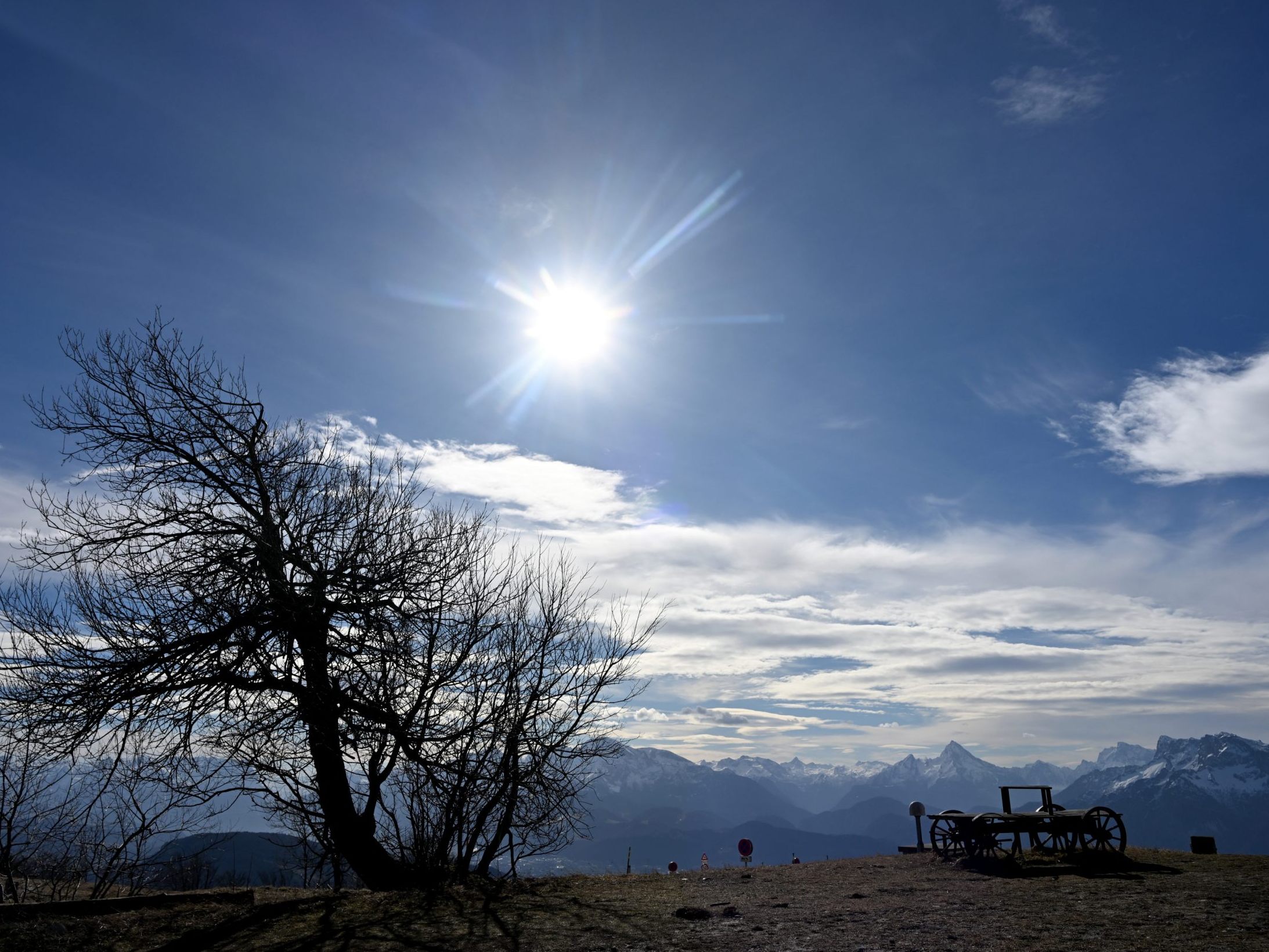Das Wetter wird kommende Woche wieder milder.