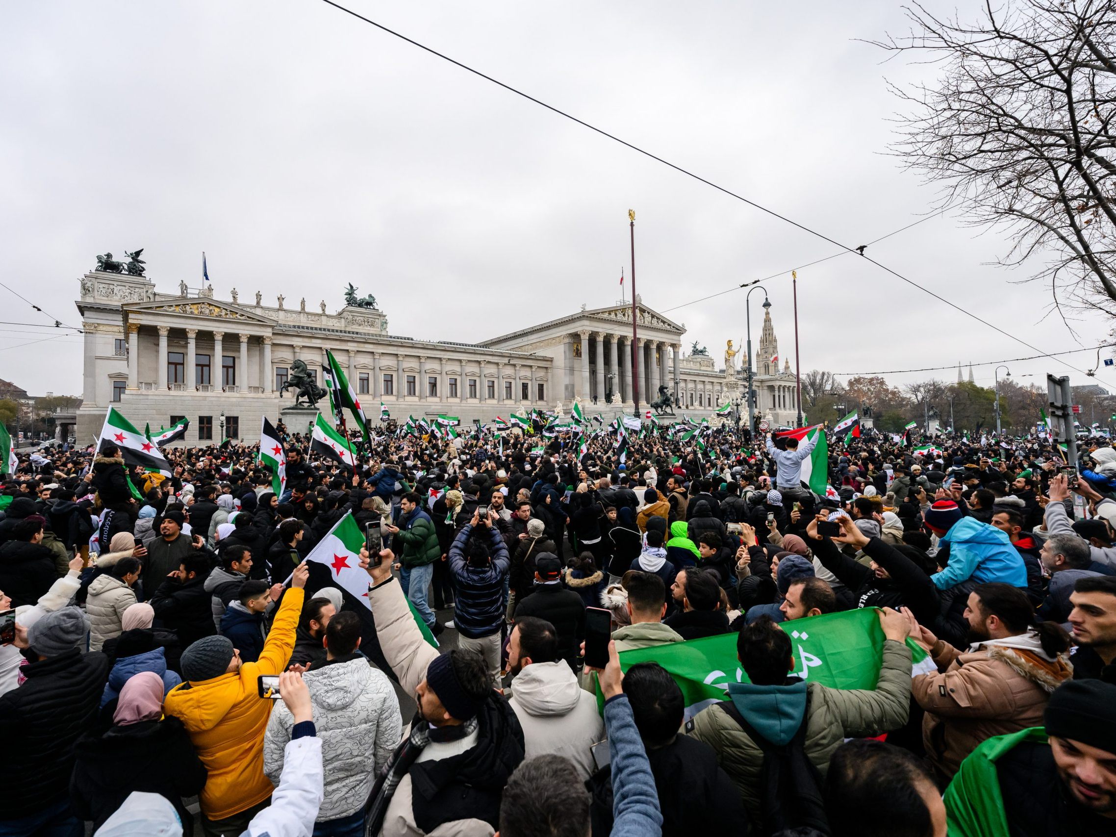 Die syrische Community konzentriert sich stark auf Wien. Die syrische Community konzentriert sich stark auf Wien.