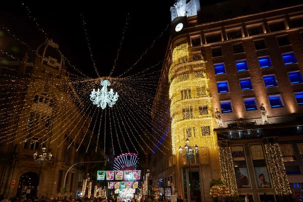 SPAIN-CHRISTMAS-LIGHTS