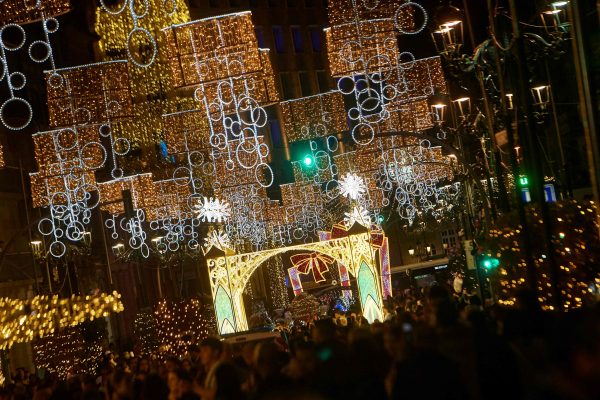 SPAIN-CHRISTMAS-LIGHTS