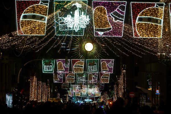 SPAIN-CHRISTMAS-LIGHTS