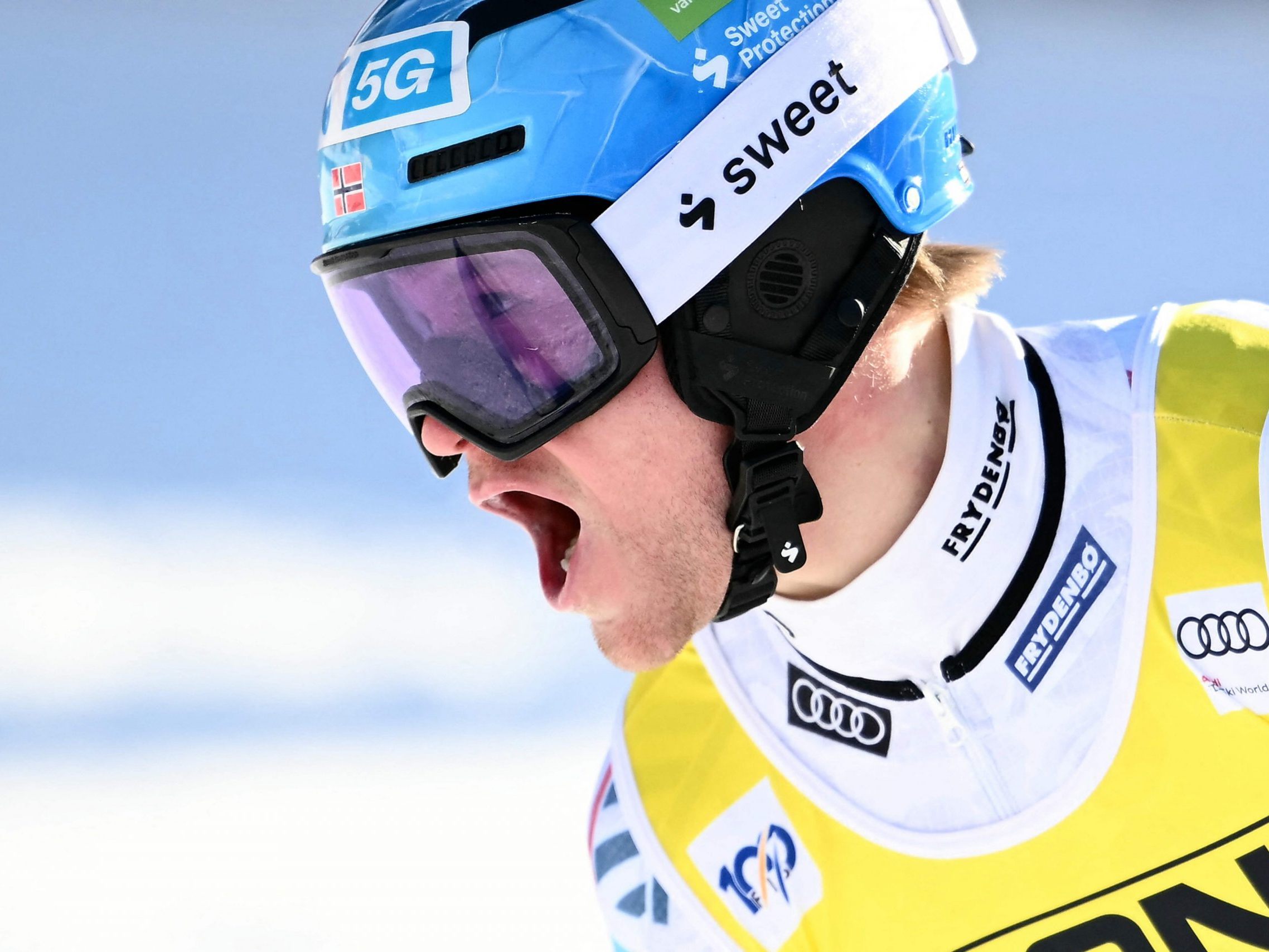Timon Haugan gewinnt in Alta Badia.
