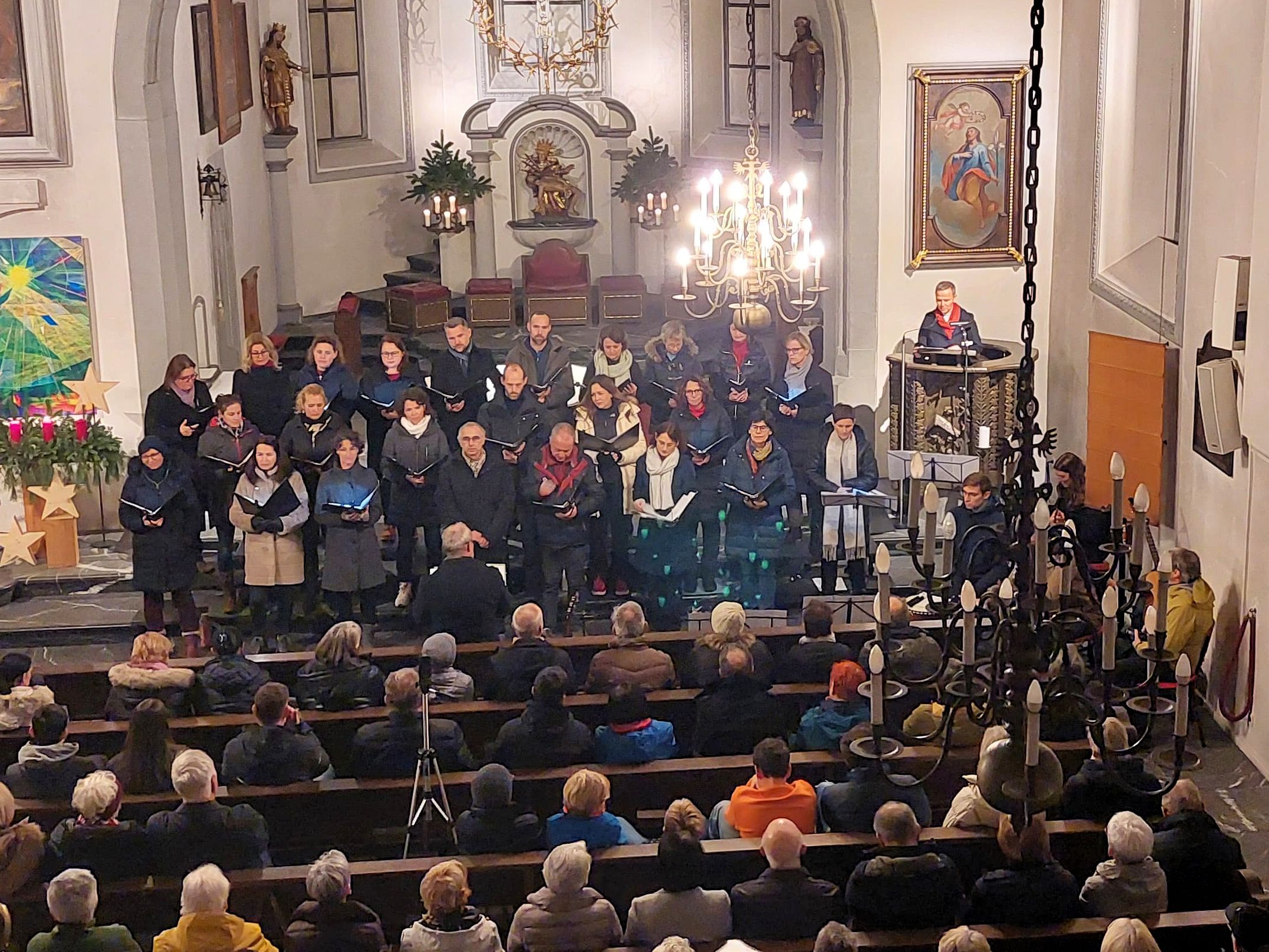 Die Adventsbesinnung vom Chor Shalom. Die Adventsbesinnung vom Chor Shalom.