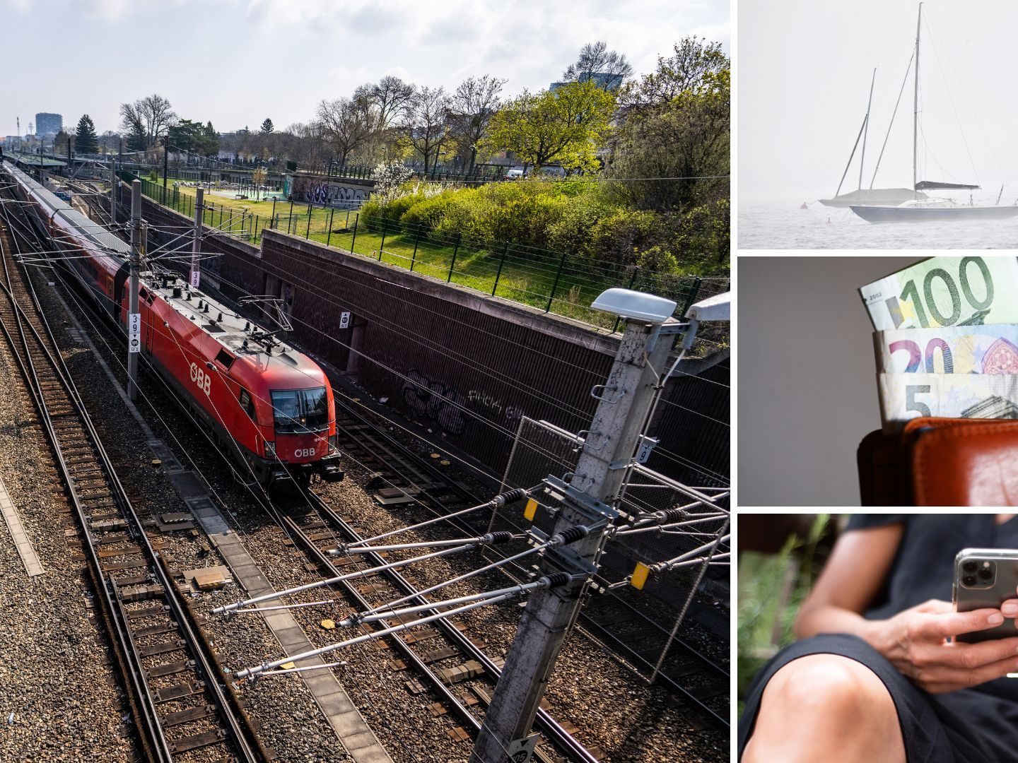 In ÖBB-Zügen wurde dieses Jahr einiges gefunden - unter anderem ein Teil eines Segelbootes. In ÖBB-Zügen wurde dieses Jahr einiges gefunden - unter anderem ein Teil eines Segelbootes.