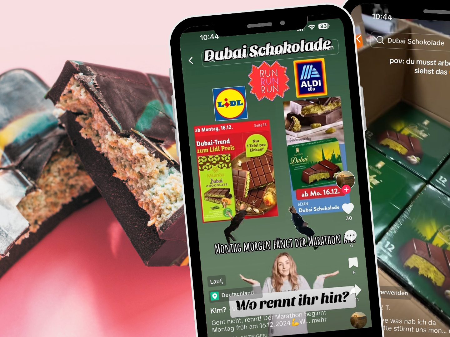 Aldi und Lidl stehen wegen irreführender Dubai-Schokolade vor rechtlichen Konsequenzen, da sie die Verbraucher täuschen sollen. Aldi und Lidl stehen wegen irreführender Dubai-Schokolade vor rechtlichen Konsequenzen, da sie die Verbraucher täuschen sollen.