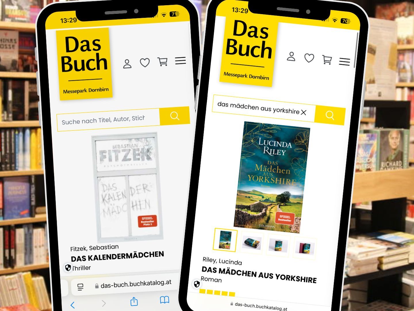 Das sind derzeit die absoluten Bestseller bei "Das Buch"!
