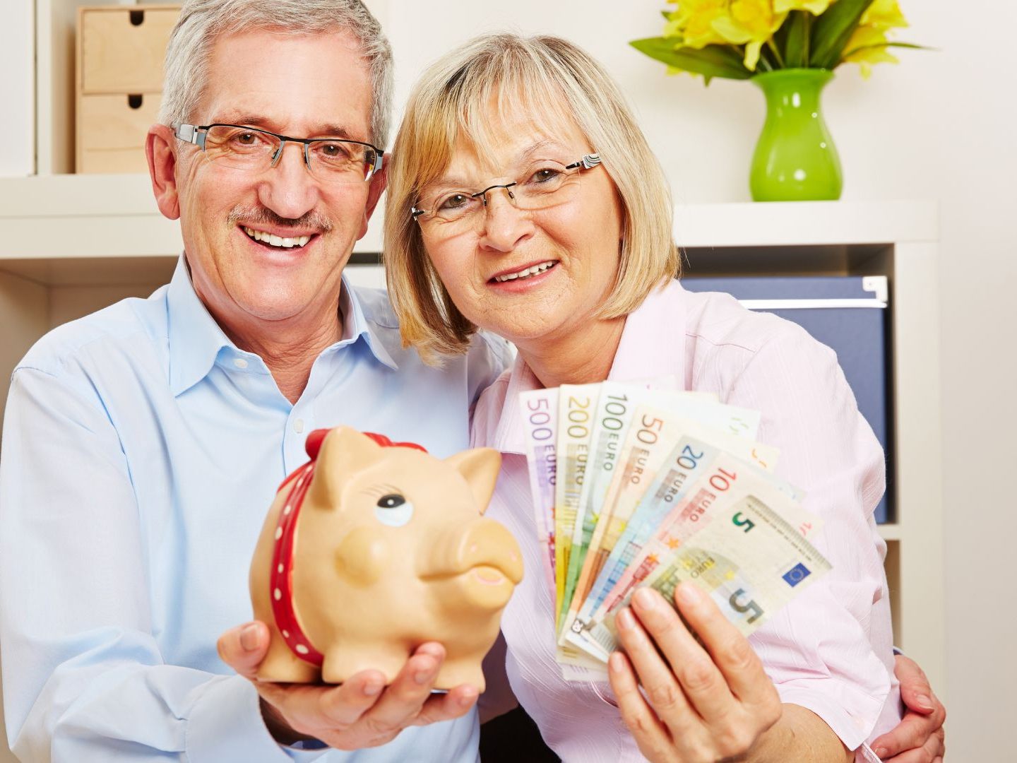 Pensionisten können sich 2025 über eine Erhöhung der Pension freuen.