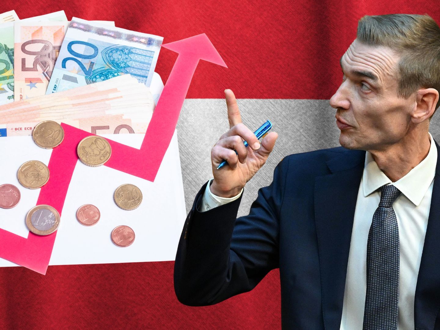Weiterer Anstieg der Staatsschulden Österreichs. Weiterer Anstieg der Staatsschulden Österreichs.