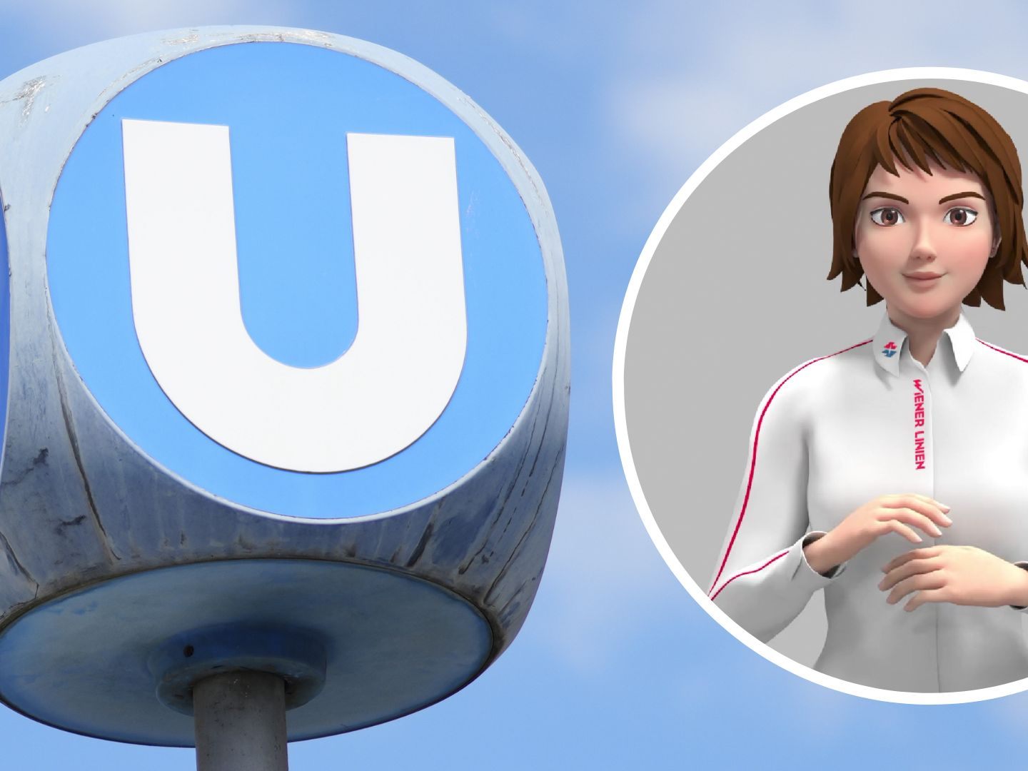 Störungsinfos werden nun auch via Gebärdenavatar angezeigt. Störungsinfos werden nun auch via Gebärdenavatar angezeigt.