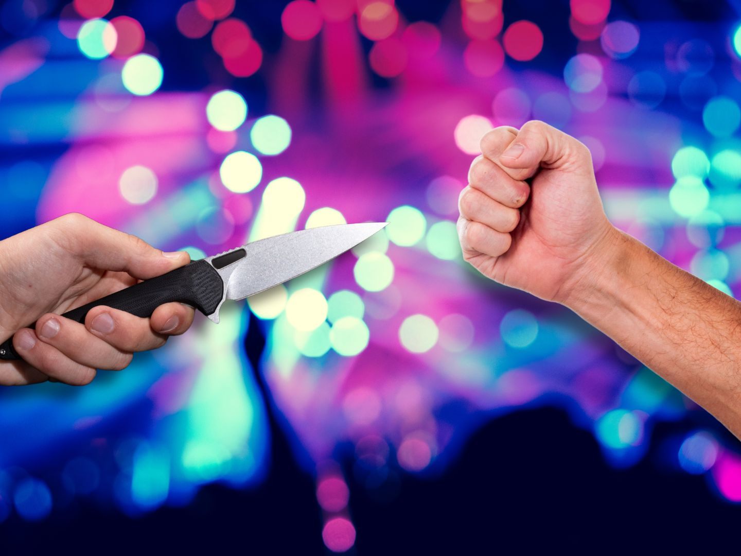Mehrere Männer gerieten vor einer Wiener Disco aneinander.