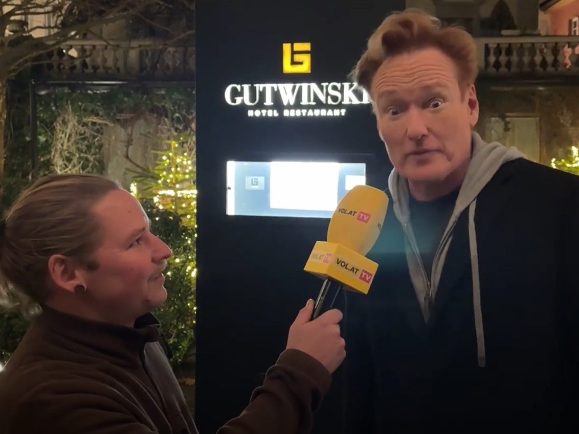Der Mann ist wirklich witzig - Conan O'Brien im Interview mit VOL.AT.