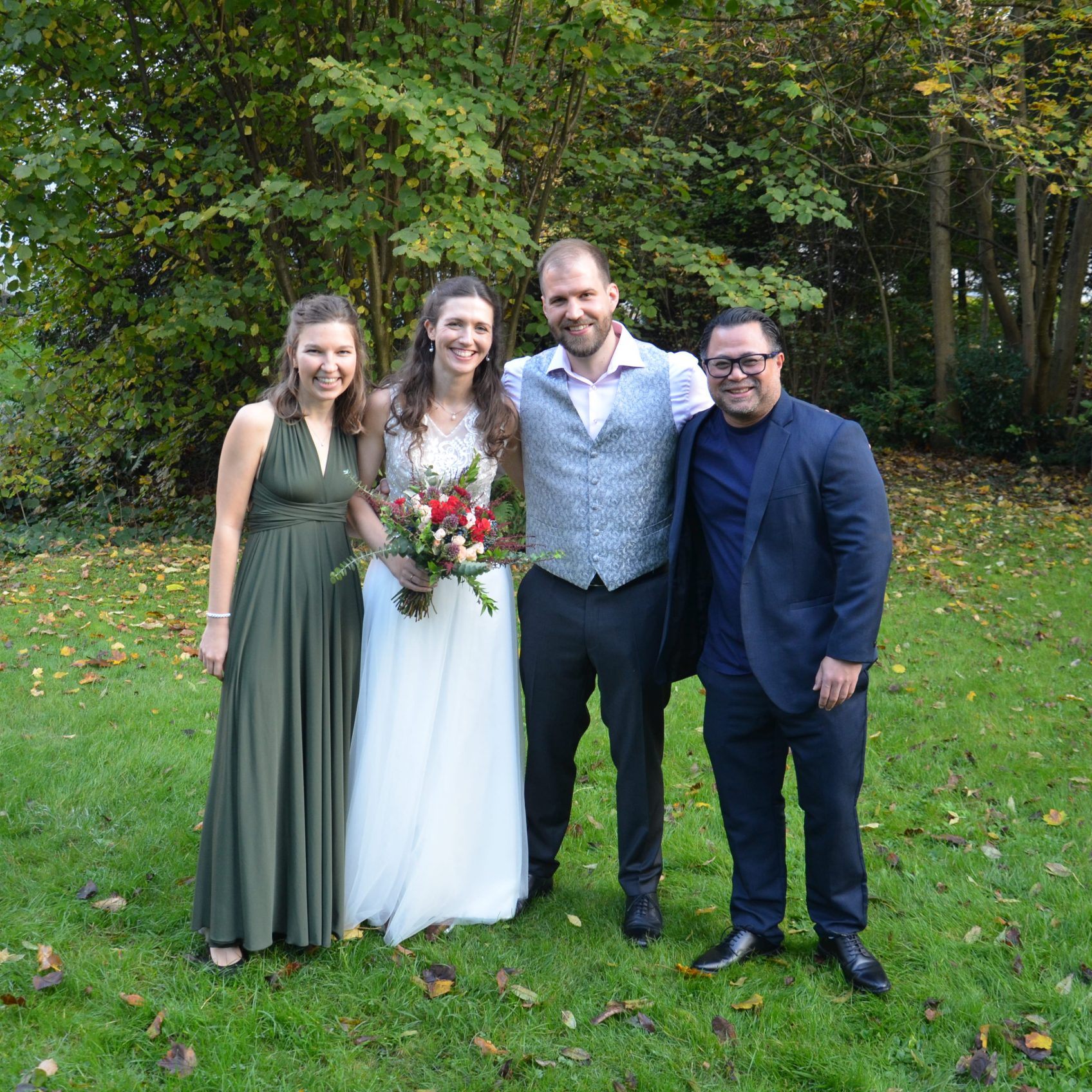 Hochzeit von Nina Neyer und Christopher Wolfslast.