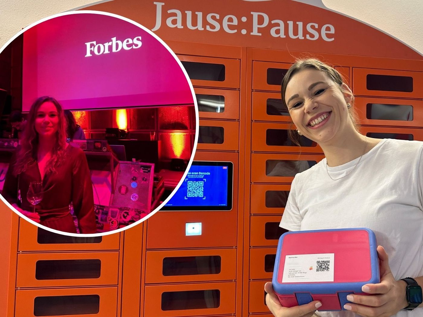 Julia Zambonin ist Teil der "Forbes 30 Under 30 Österreich". Julia Zambonin ist Teil der "Forbes 30 Under 30 Österreich".