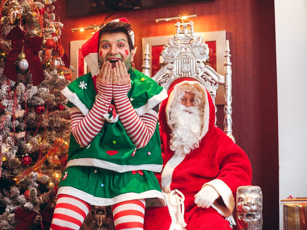 Santa Claus besucht das Hard Rock Café Vienna. Santa Claus besucht das Hard Rock Café Vienna.
