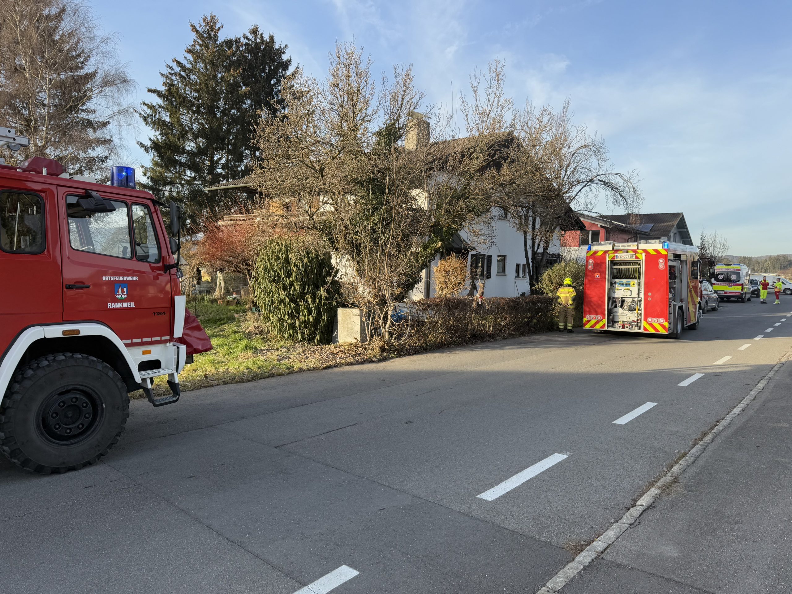Rankweil: Verrauchung im Heizungskeller Rankweil: Verrauchung im Heizungskeller