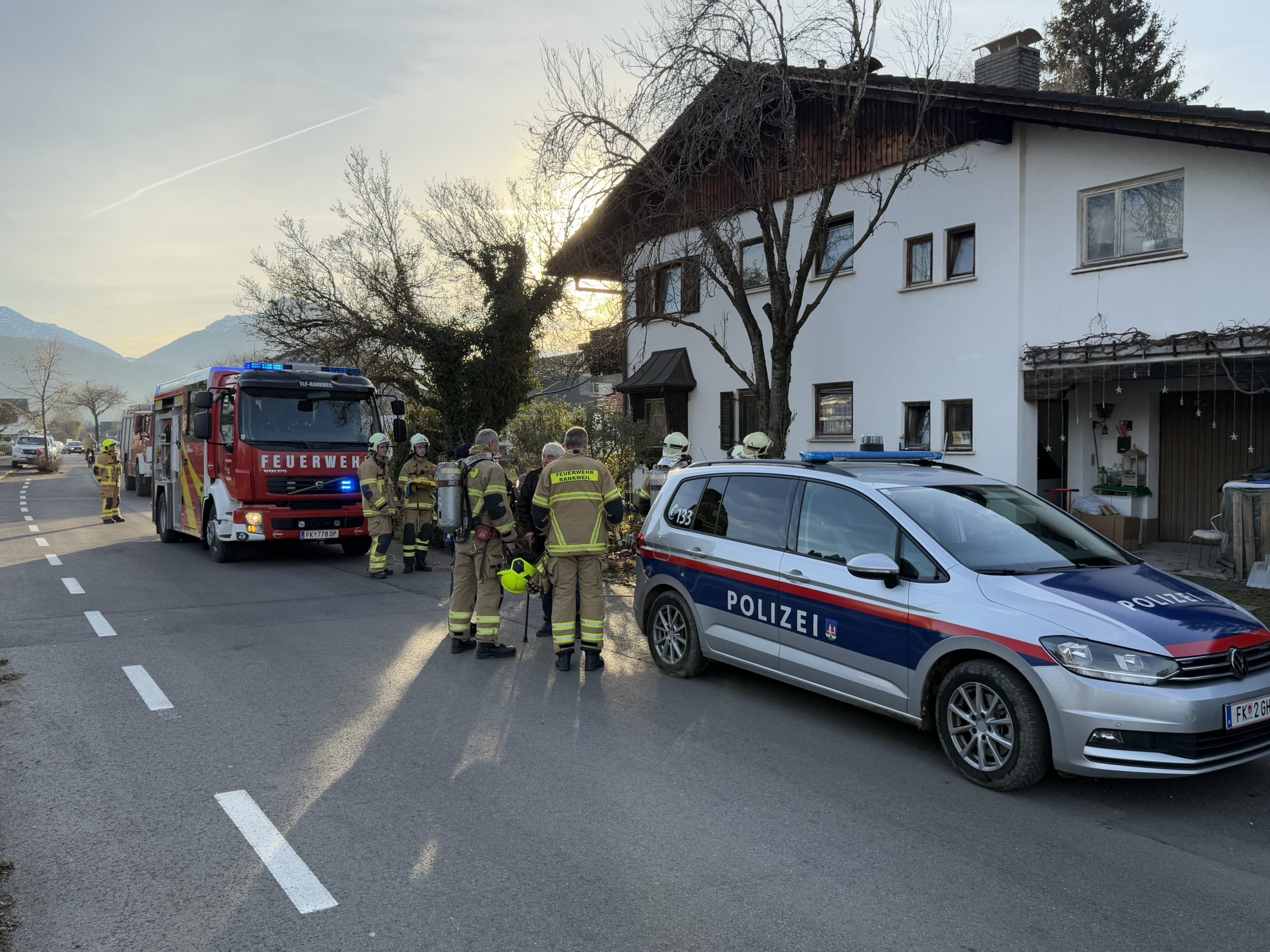 Rankweil: Verrauchung im Heizungskeller Rankweil: Verrauchung im Heizungskeller