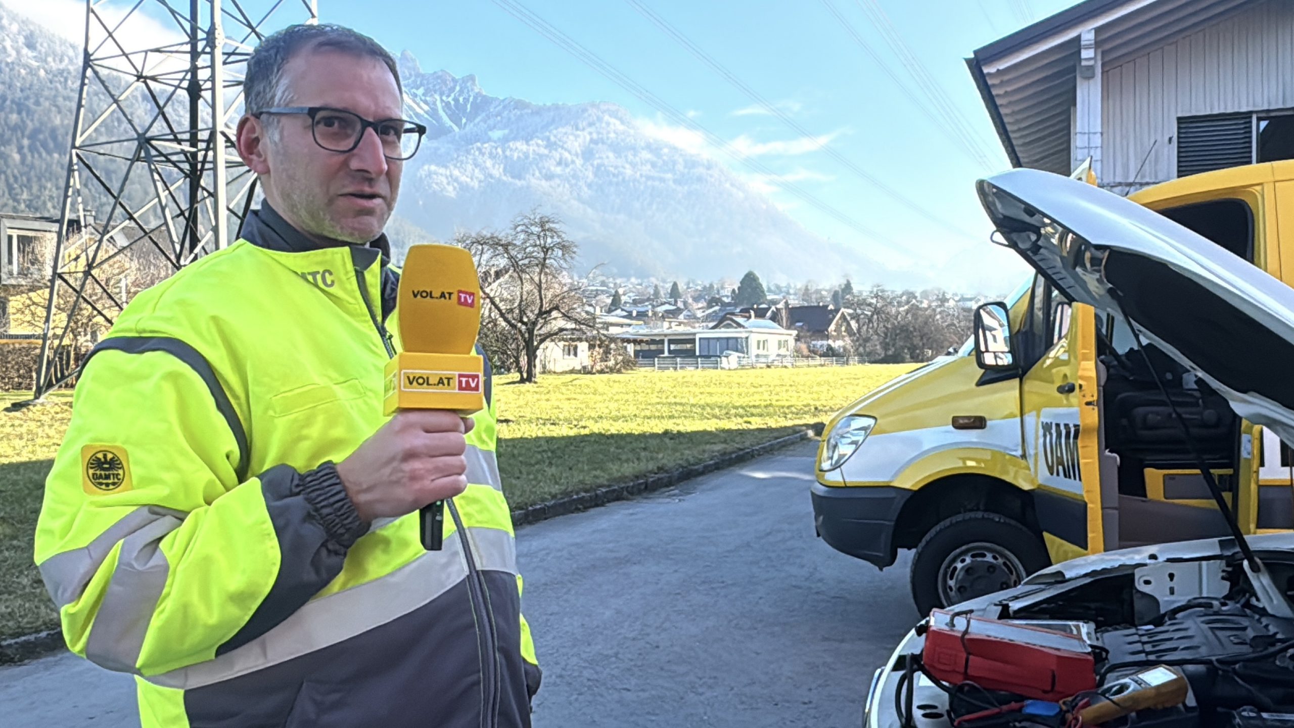 Markus Schöpf arbeitet an Weihnachten