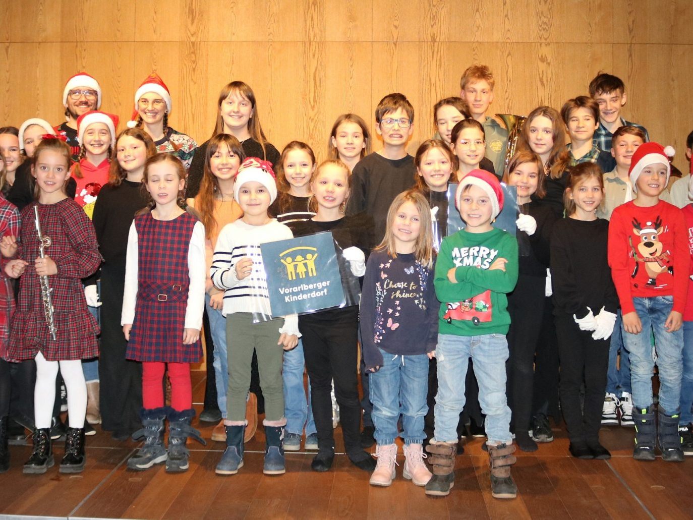 Die Vorfreude auf Weihnachten ist groß im Kinderdorf Kronhalde.