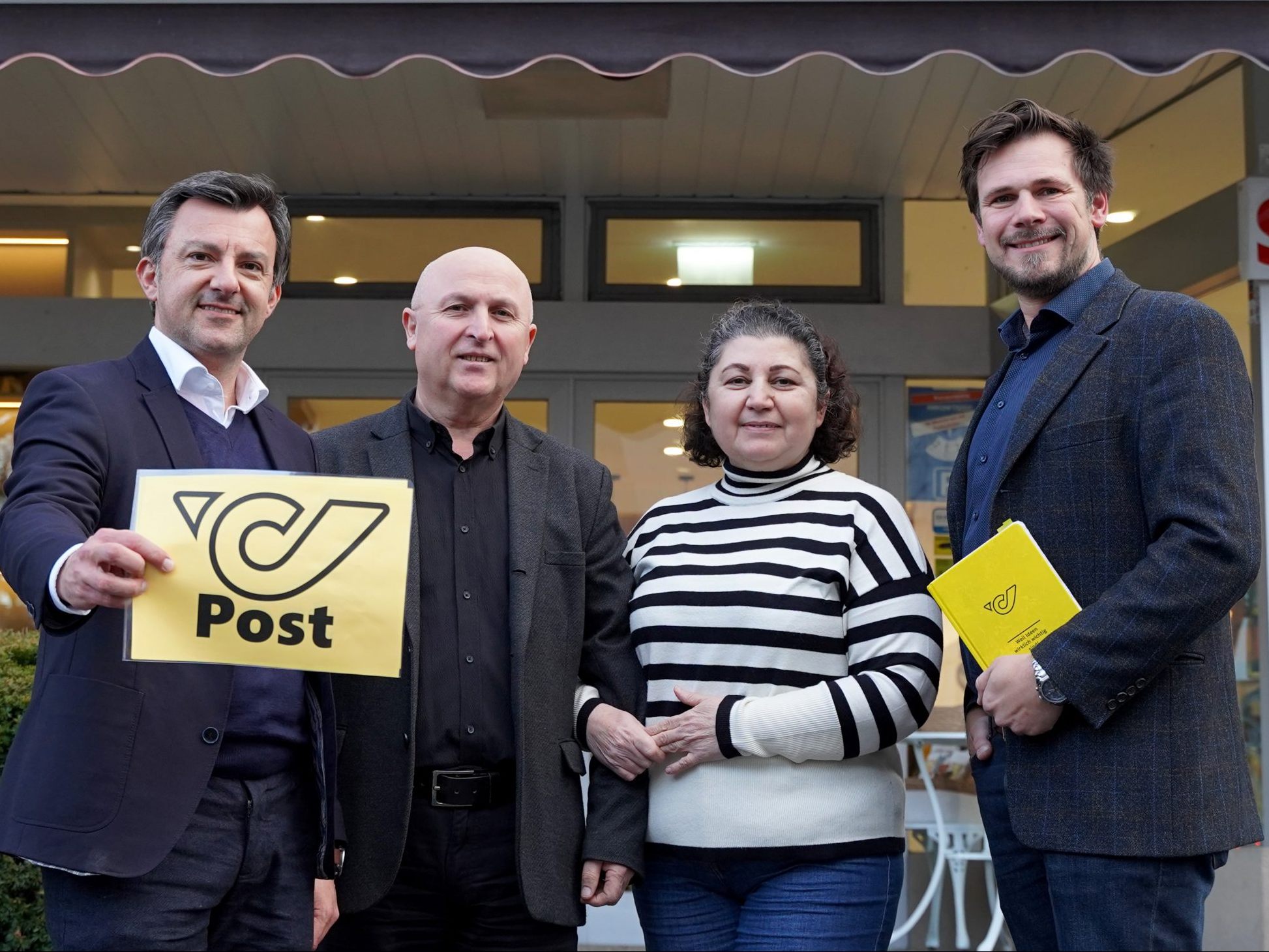 Hard hat einen neuen Postpartner.
