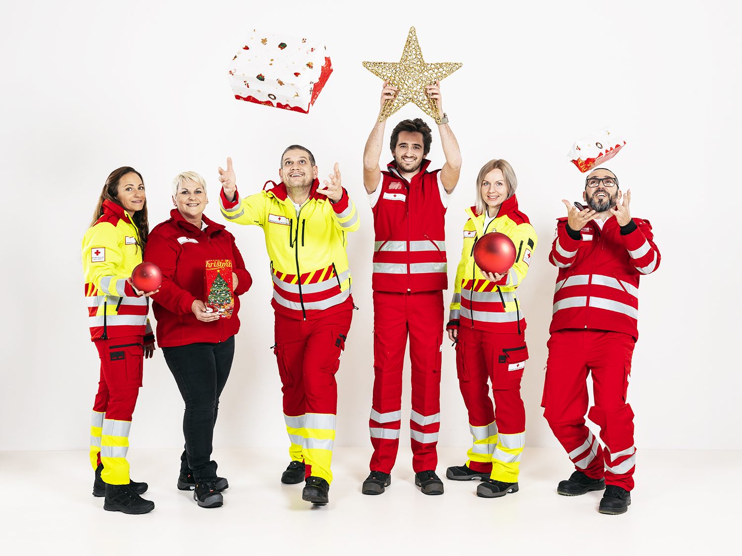 Damit andere sorglos Weihnachten genießen können. Damit andere sorglos Weihnachten genießen können.