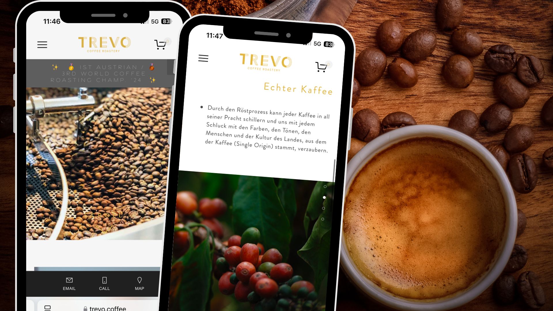 Die Trevo Coffee Roastery in Bezau verbindet die Kunst des Kaffeeröstens mit einem klaren Bekenntnis zu Nachhaltigkeit und Regionalität.