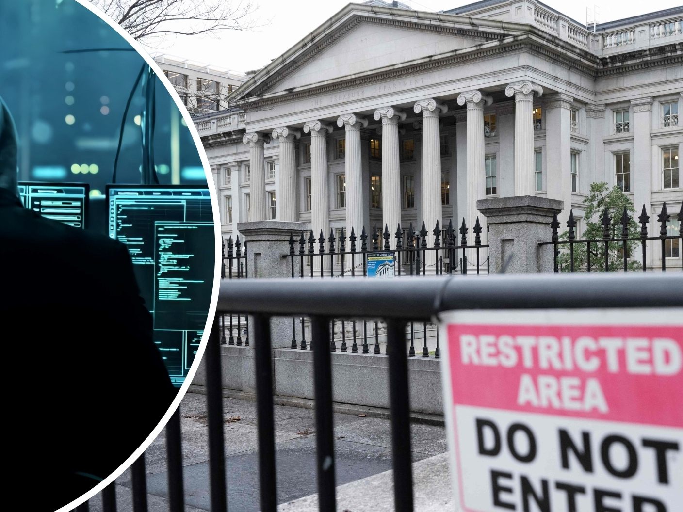 Das US-Finanzministerium (Bild) meldet einen von China unterstützten Cyberangriff. Das US-Finanzministerium (Bild) meldet einen von China unterstützten Cyberangriff.