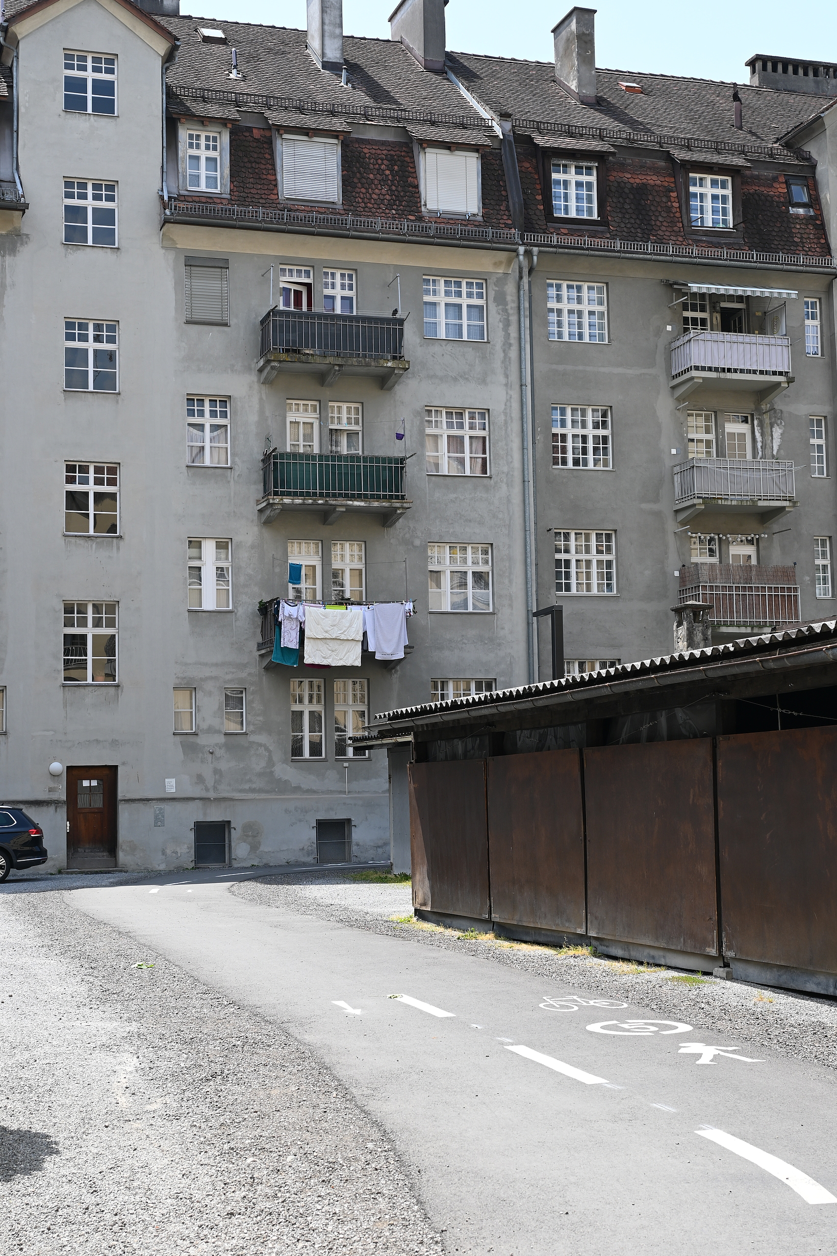 Innenhof Gilmstraße