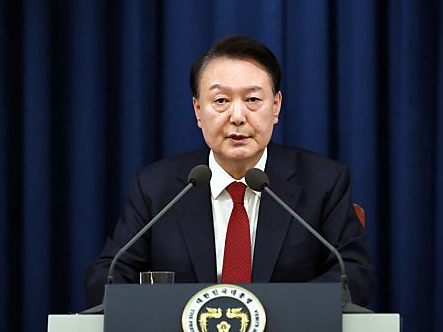 Volksmacht-Partei (PPP) Präsident Yoon Suk Yeol