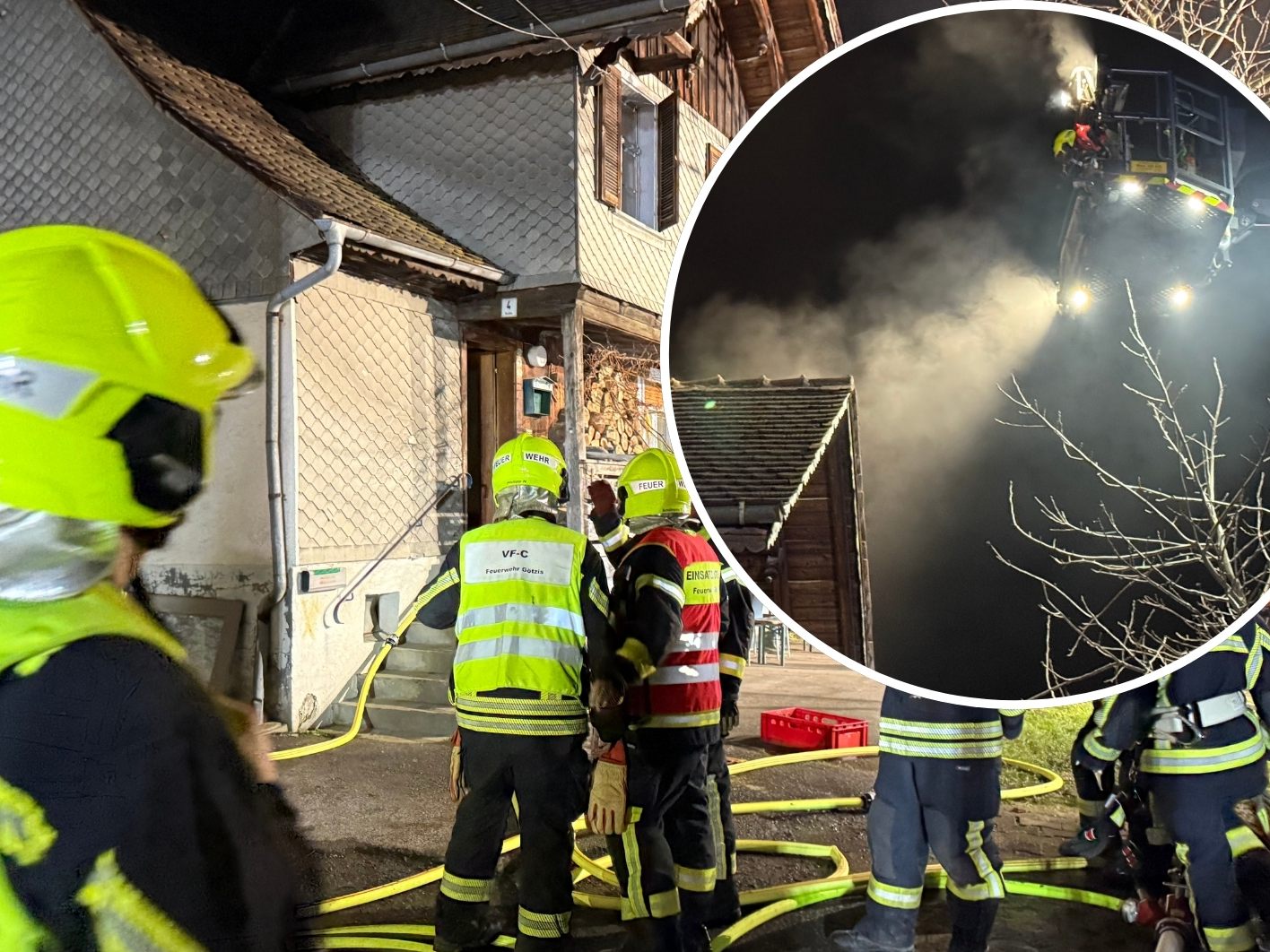 In Götzis kam es zu einem Zimmerbrand In Götzis kam es zu einem Zimmerbrand