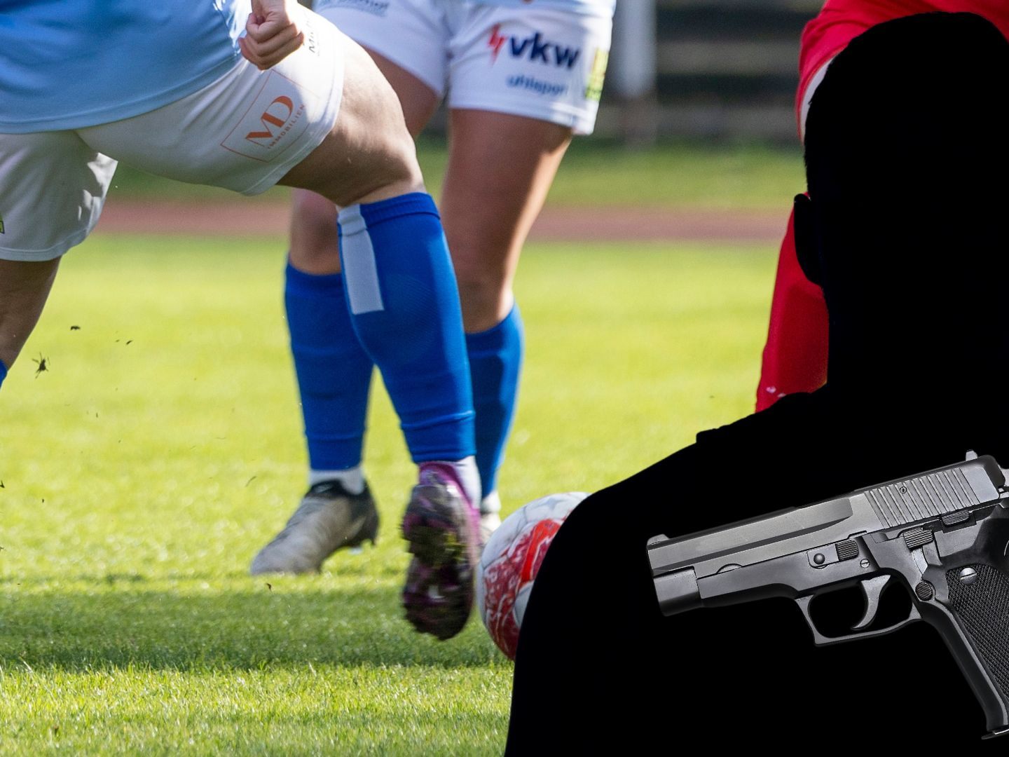 Soll Spielerinnen mit Waffe bedroht haben - Ermittlungen laufen