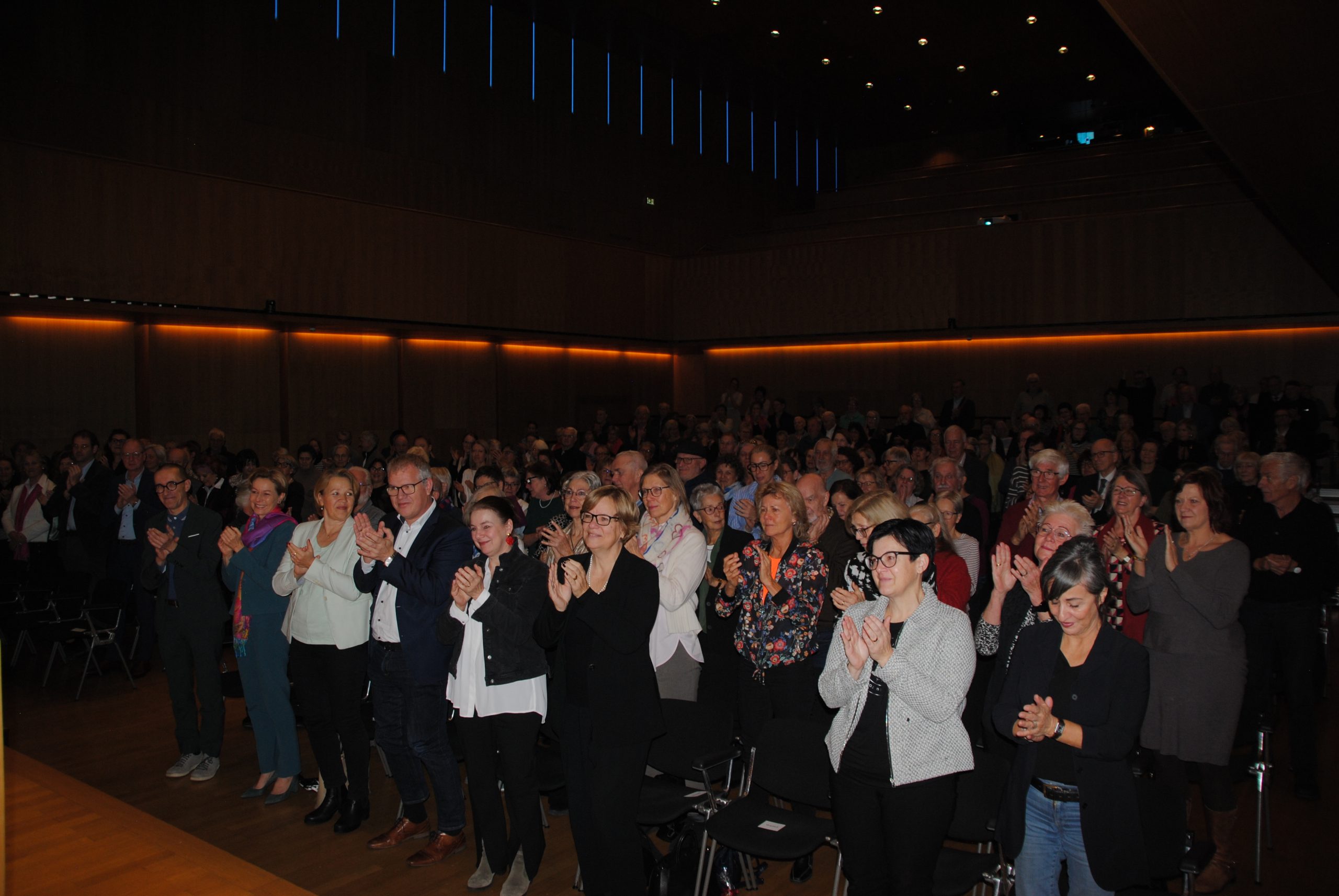 Für Karl Bitschnau, der im kommenden Jahr in Pension gehen wird, gab es Standing Ovations.