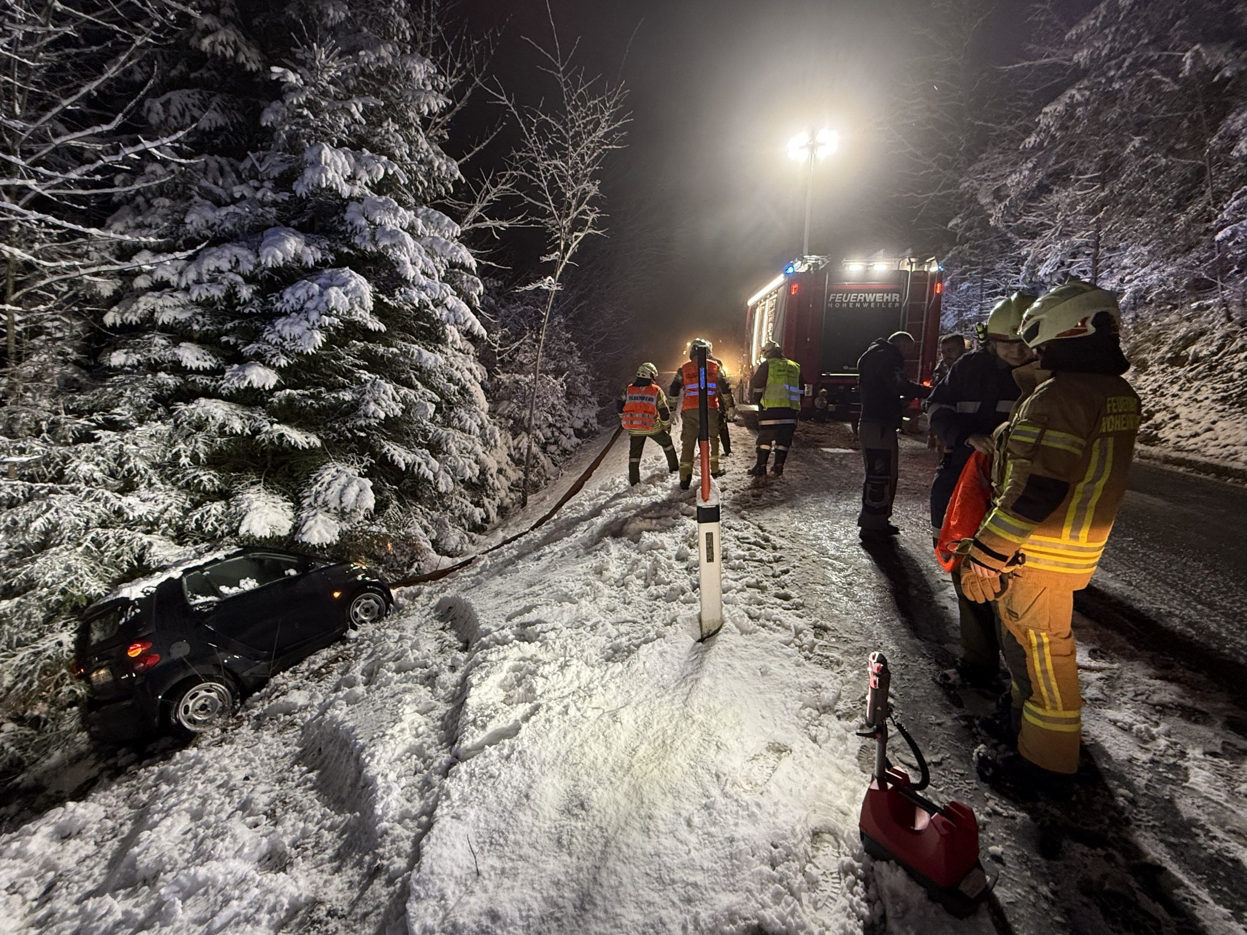 Einsatz am Montagabend in Hohenweiler