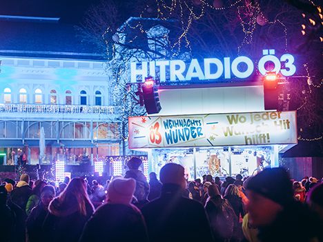 Zahlreiche heimische Musik-Stars singen wieder beim Ö3-Weihnachtswunder.