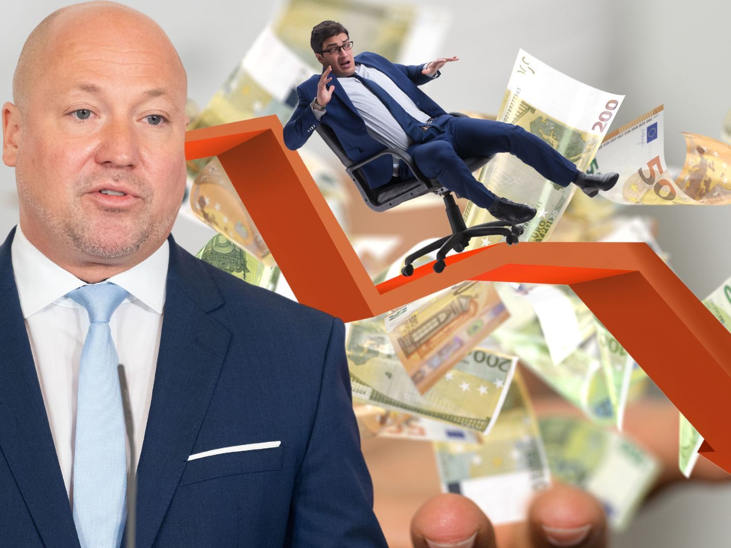 Österreichs Wirtschaft ist das sechste Quartal in Folge geschrumpft Österreichs Wirtschaft ist das sechste Quartal in Folge geschrumpft